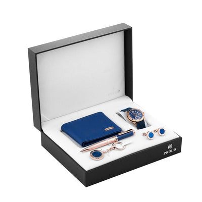 Blue Rose-Gold Executive Gift Set
