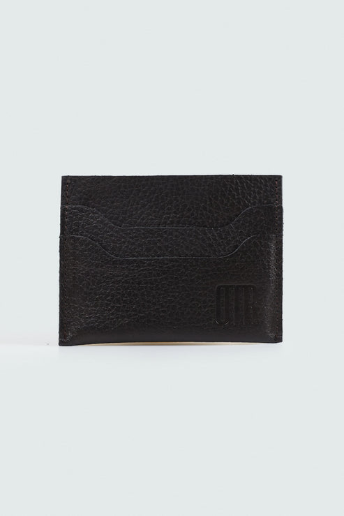Slim Dark Brown Card Holder