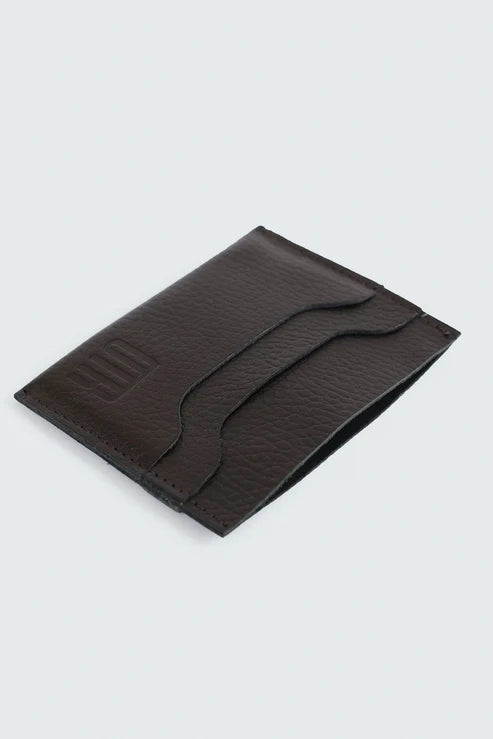 Slim Dark Brown Card Holder