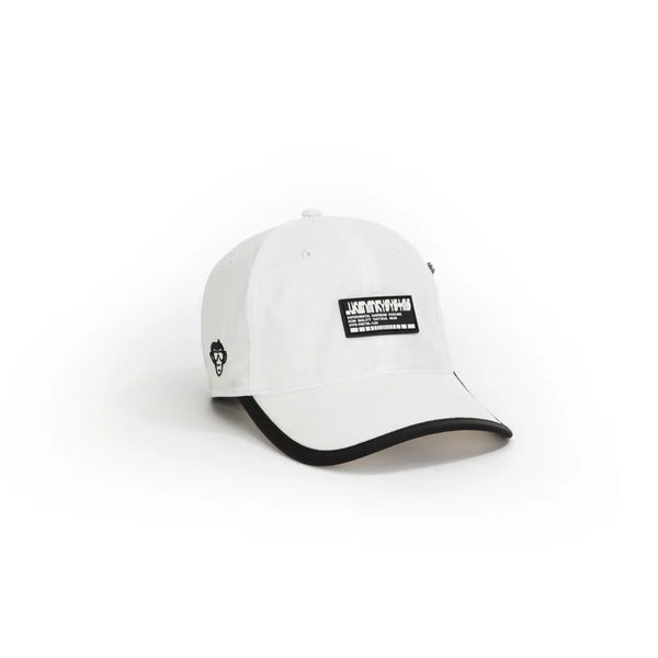 White Tactical Patch Baseball Cap